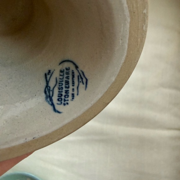 Louisville Stoneware Blue Cross Goblet Chalice - Picture 4 of 5
